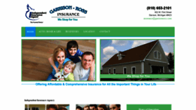 What Garrisonross.com website looked like in 2020 (4 years ago)