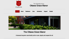 What Gracemanor.ca website looked like in 2020 (4 years ago)