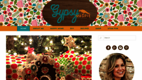 What Gypsymagpie.com website looked like in 2020 (4 years ago)