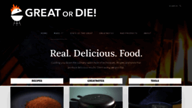 What Greatordie.com website looked like in 2020 (4 years ago)