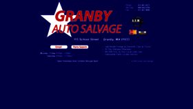 What Granbyautosalvage.com website looked like in 2020 (4 years ago)