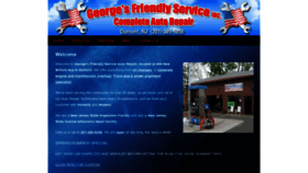 What Georgesfriendlyservice.com website looked like in 2020 (4 years ago)