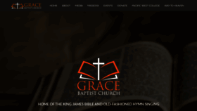 What Gracebaptistchurch.ca website looked like in 2020 (4 years ago)