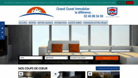 What Grandouestimmobilier.com website looked like in 2020 (4 years ago)