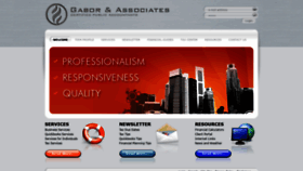 What Gaborassociates.com website looked like in 2020 (4 years ago)