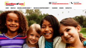 What Guardiansoflove.org website looked like in 2020 (4 years ago)