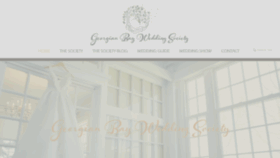 What Georgianbaywedding.com website looked like in 2020 (4 years ago)