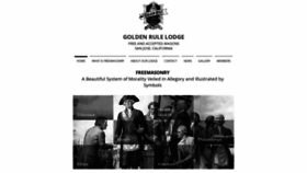 What Goldenrulelodge479.org website looked like in 2020 (4 years ago)