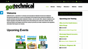 What Gettechnicalinc.com website looked like in 2020 (4 years ago)