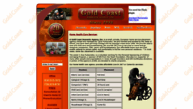 What Goldcoastagency.com website looked like in 2020 (4 years ago)
