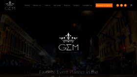 What Gaslampevent.com website looked like in 2020 (4 years ago)