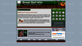 What Greatgolfhits.com website looked like in 2020 (4 years ago)