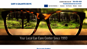 What Garygalanteod.com website looked like in 2020 (4 years ago)