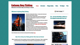 What Galwaybayfishing.com website looked like in 2020 (4 years ago)