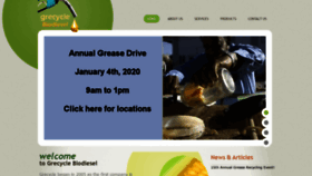 What Grecycle.com website looked like in 2020 (4 years ago)