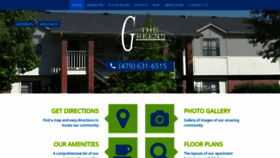 What Greensatlostsprings.apartments website looked like in 2020 (4 years ago)