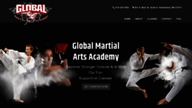 What Globalhapkido.com website looked like in 2020 (4 years ago)