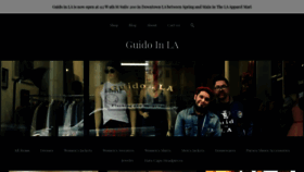 What Guidoinla.com website looked like in 2020 (5 years ago)