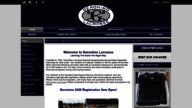 What Geronimolax.com website looked like in 2020 (4 years ago)