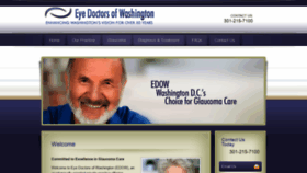 What Glaucoma-dc.com website looked like in 2020 (4 years ago)