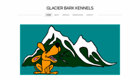 What Glacierbarkkennels.com website looked like in 2020 (4 years ago)