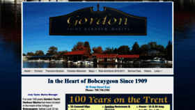What Gordonyachtharbour.com website looked like in 2020 (4 years ago)