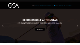 What Gga.golf website looked like in 2020 (4 years ago)