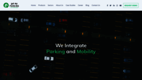 What Getmyparking.com website looked like in 2020 (4 years ago)