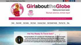 What Girlabouttheglobe.com website looked like in 2020 (4 years ago)