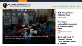 What Globalsistersreport.org website looked like in 2020 (4 years ago)