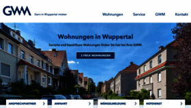 What Gwm-wuppertal.de website looked like in 2020 (4 years ago)