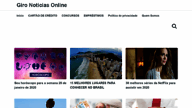 What Gironoticias.online website looked like in 2020 (4 years ago)