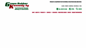 What Greenrubber.com website looked like in 2020 (4 years ago)