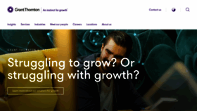 What Grantthornton.com.au website looked like in 2020 (4 years ago)