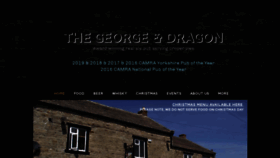 What Georgeanddragonhudswell.co.uk website looked like in 2020 (4 years ago)