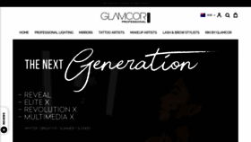 What Glamcorlights.com.au website looked like in 2020 (4 years ago)