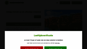 What Getsmokin.nl website looked like in 2020 (4 years ago)