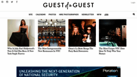 What Guestofaguest.com website looked like in 2020 (4 years ago)