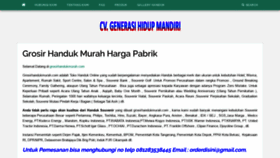 What Grosirhandukmurah.com website looked like in 2020 (6 years ago)