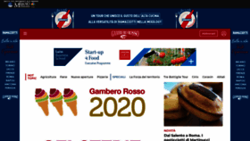 What Gamberorosso.it website looked like in 2020 (4 years ago)