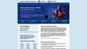 What Globalpharmacymeds.to website looked like in 2020 (4 years ago)
