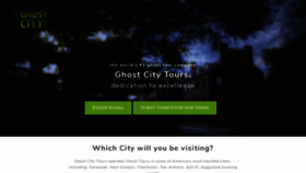 What Ghostcitytours.com website looked like in 2020 (4 years ago)