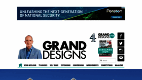 What Granddesignsmagazine.com website looked like in 2020 (4 years ago)
