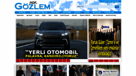 What Gozlemgazetesi.com website looked like in 2020 (4 years ago)