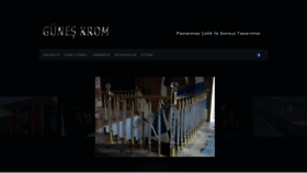 What Guneskrom.com.tr website looked like in 2020 (4 years ago)