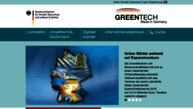 What Greentech-made-in-germany.de website looked like in 2020 (4 years ago)