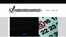 What Ggaaccountants.com website looked like in 2020 (4 years ago)