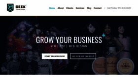 What Geekpoweredstudios.com website looked like in 2020 (5 years ago)