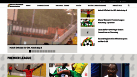 What Ghanafa.org website looked like in 2020 (4 years ago)