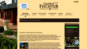 What Gasthof-feichter.com website looked like in 2020 (4 years ago)